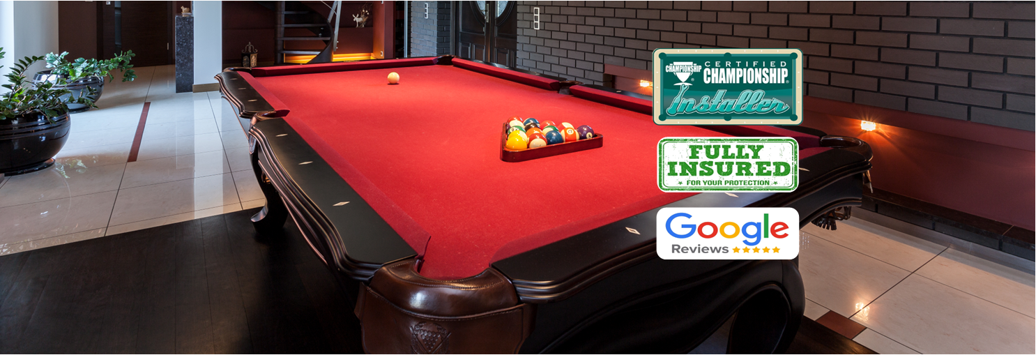 2023 Refelt Pool Table Costs  Recovering & Felt Replacement