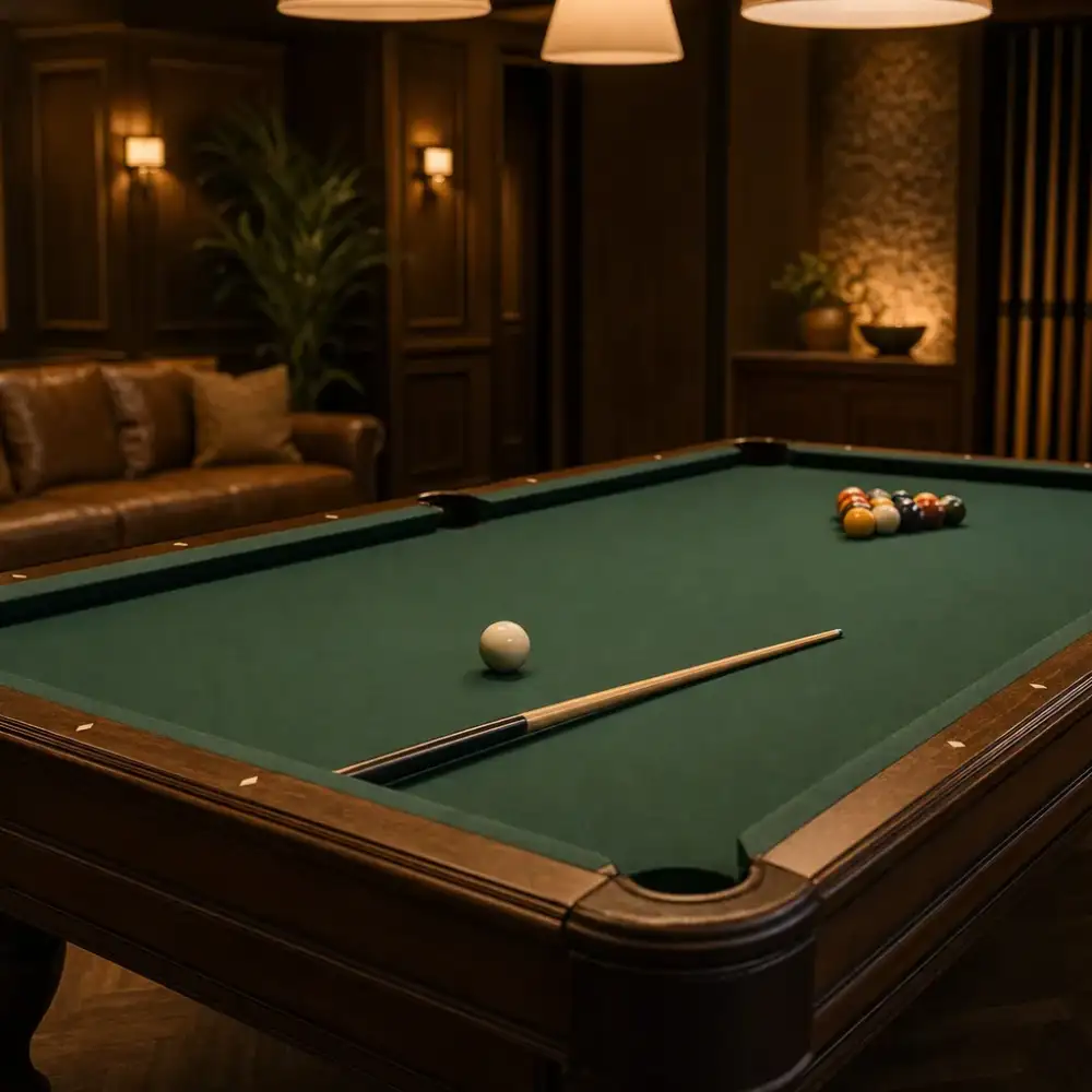 How to Choose Pool Table Felt Color for Your Room