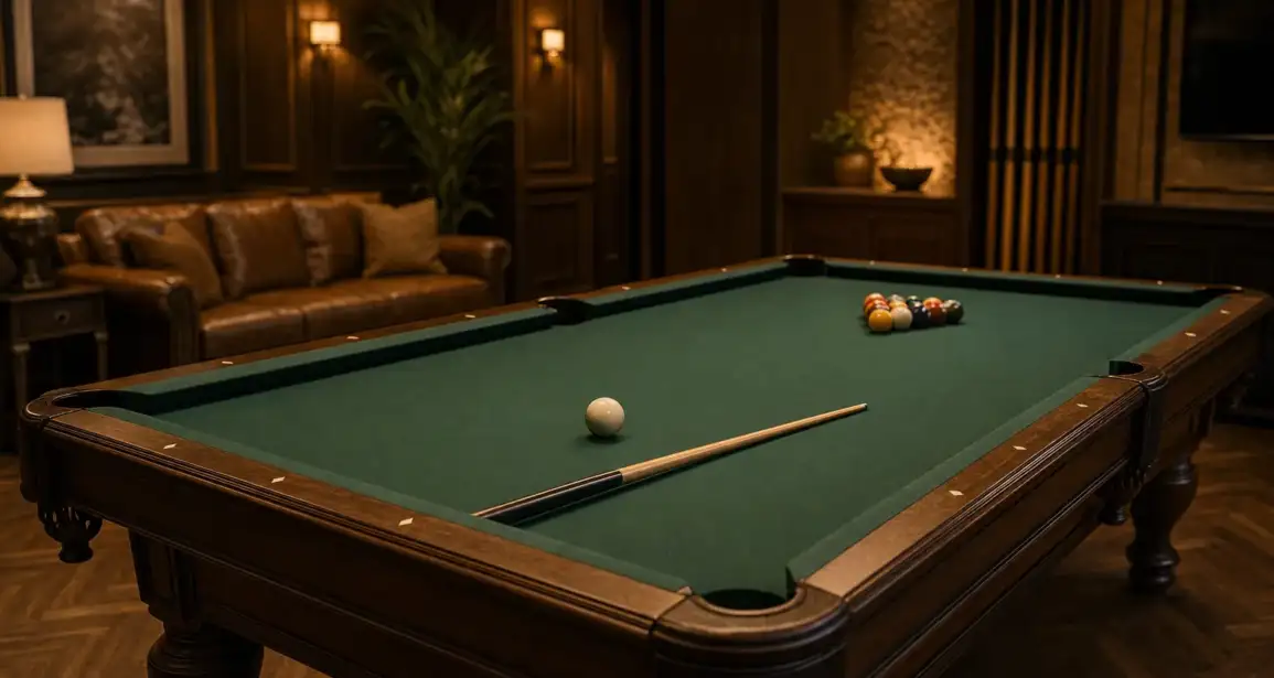 How to Choose Pool Table Felt Color for Your Room