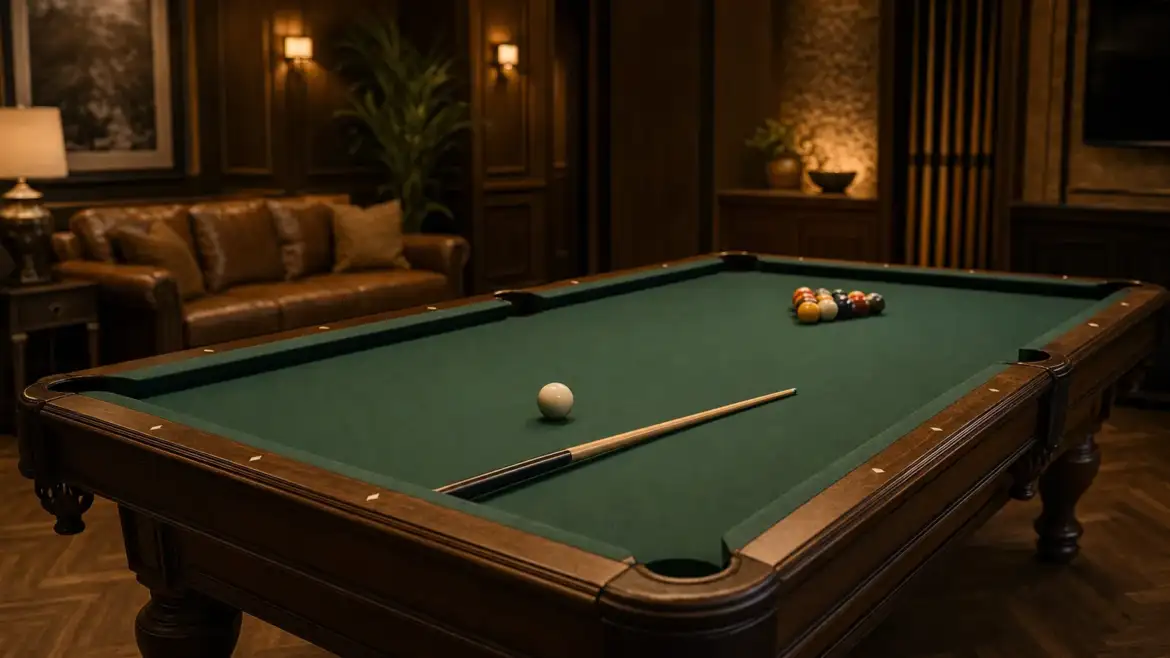How to Choose Pool Table Felt Color for Your Room