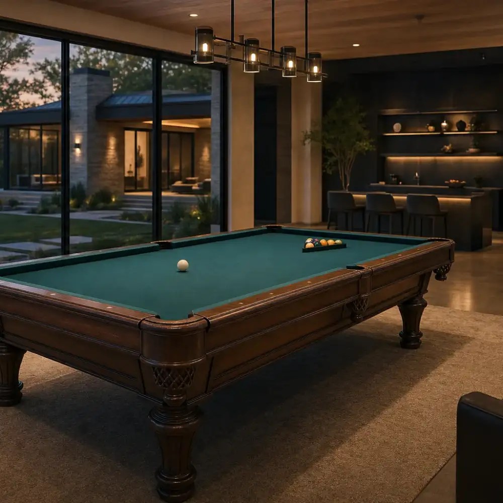 Custom Pool Tables Built to Match Your Home Design