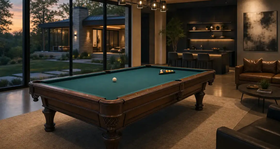 Custom Pool Tables Built to Match Your Home Design