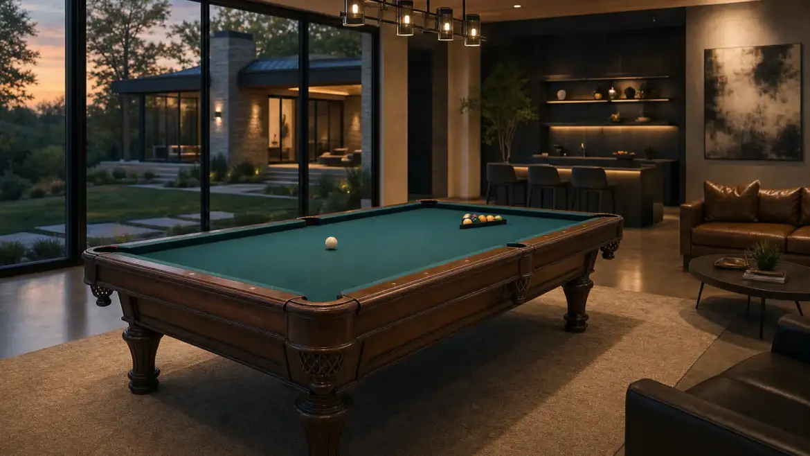 Custom Pool Tables Built to Match Your Home Design