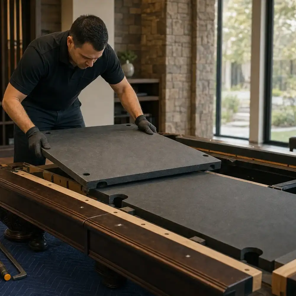 How to Move a Pool Table Without Damaging Slate