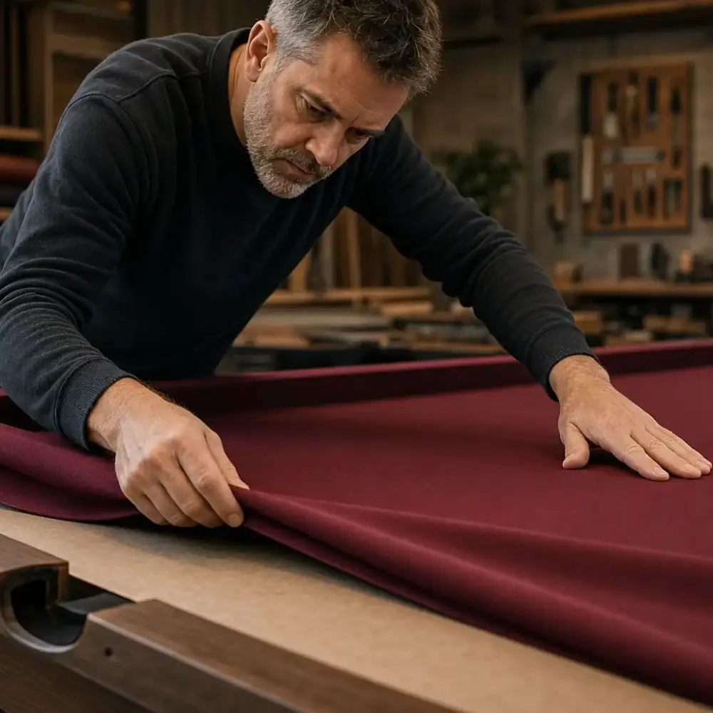 Pool Table Cloth Replacement Cost and Timeline