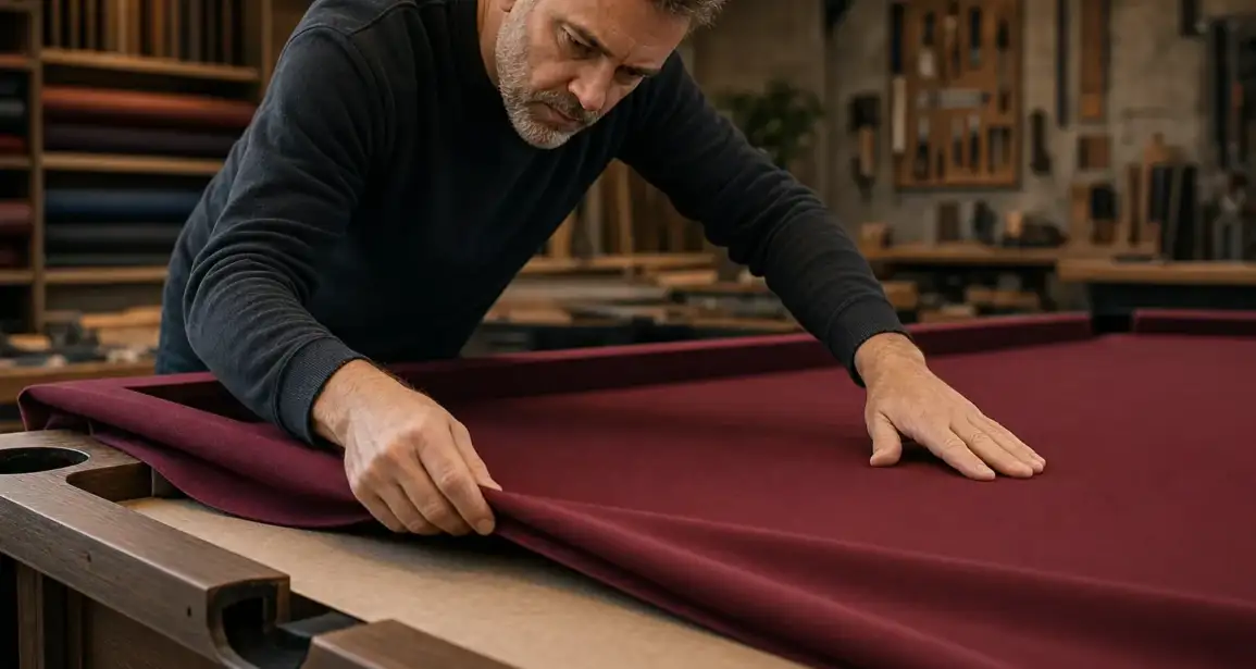 Pool Table Cloth Replacement Cost and Timeline