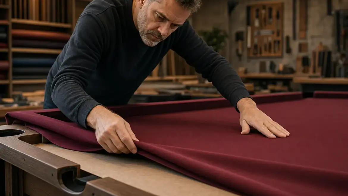 Pool Table Cloth Replacement Cost and Timeline