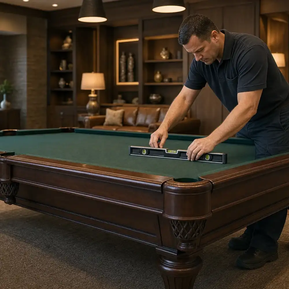 What to Expect From a Pool Table Setup Service