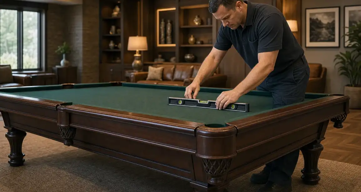 What to Expect From a Pool Table Setup Service