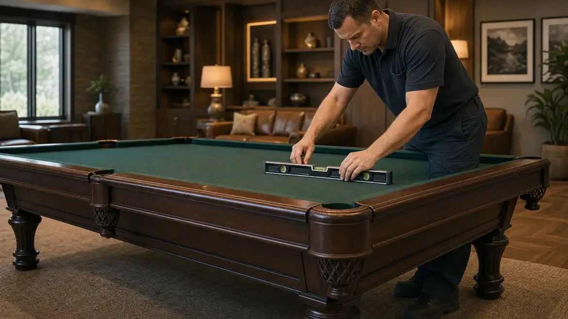 What to Expect From a Pool Table Setup Service