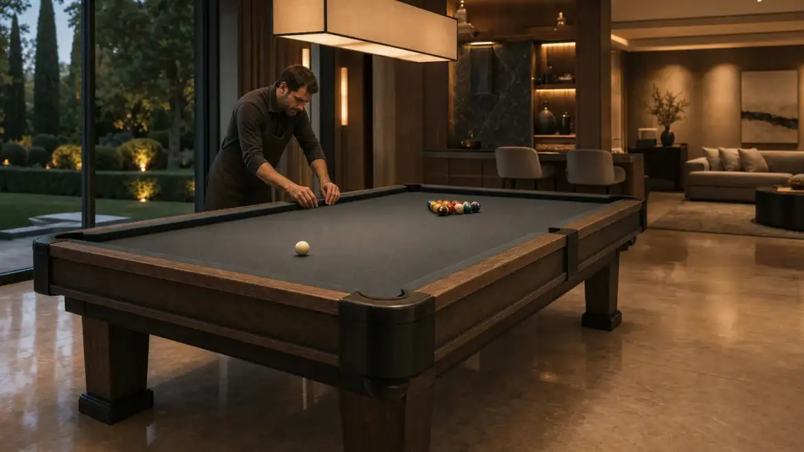 Estate Services for Luxury Home Billiard Tables
