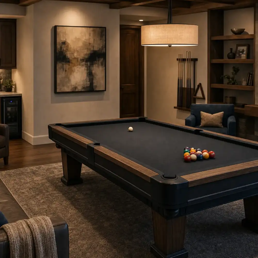 Game Room Design Tips With Pool Tables