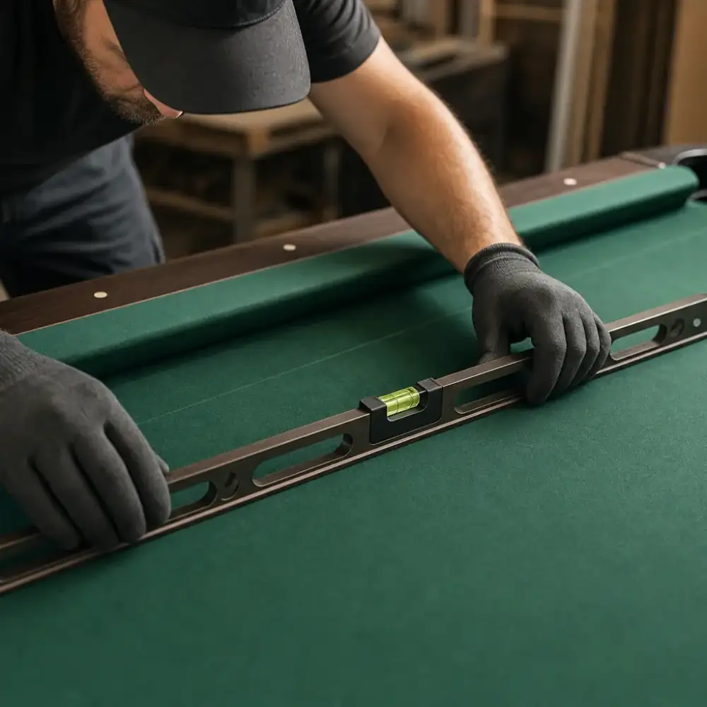 Pool Table Leveling: Tools and Professional Techniques
