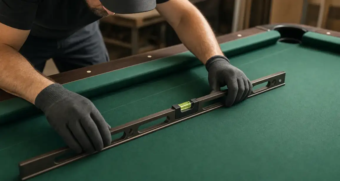 Pool Table Leveling: Tools and Professional Techniques
