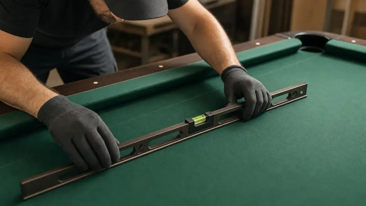 Pool Table Leveling: Tools and Professional Techniques