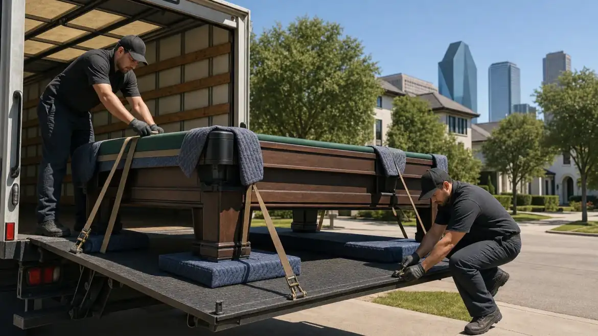 Pool Table Moving Across State Lines: Logistics