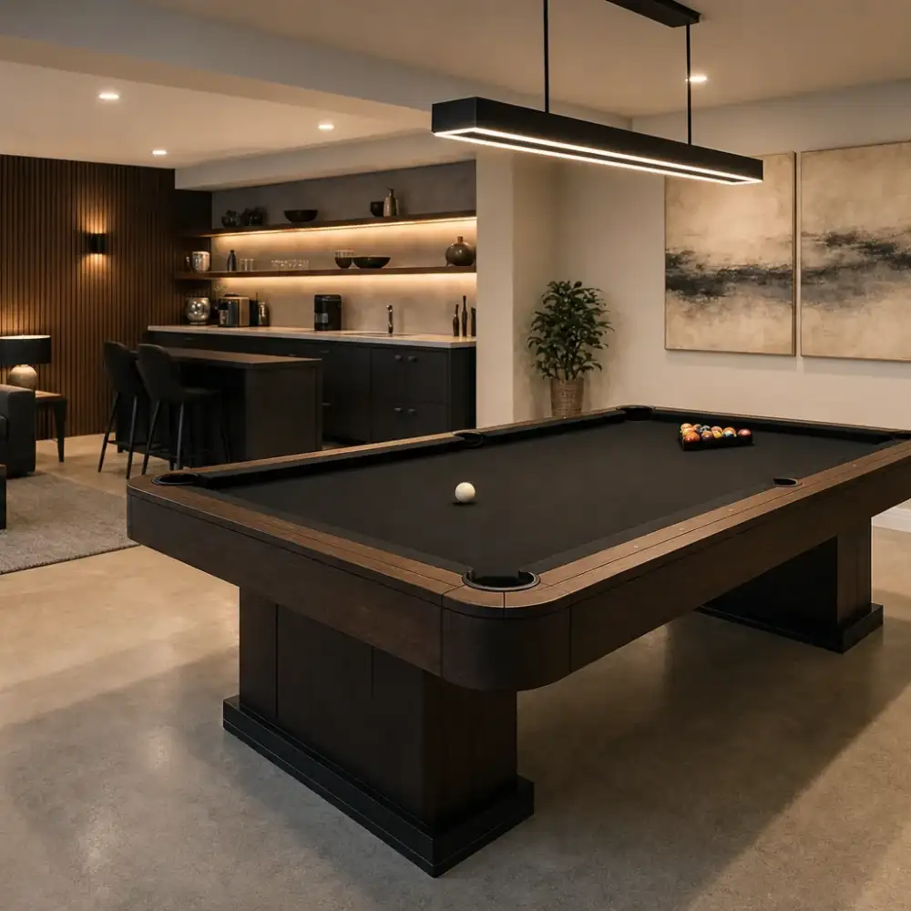 Basement Pool Table Installation Considerations