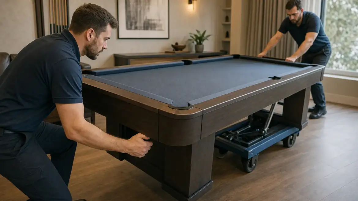 How to Move a Pool Table Across One Room