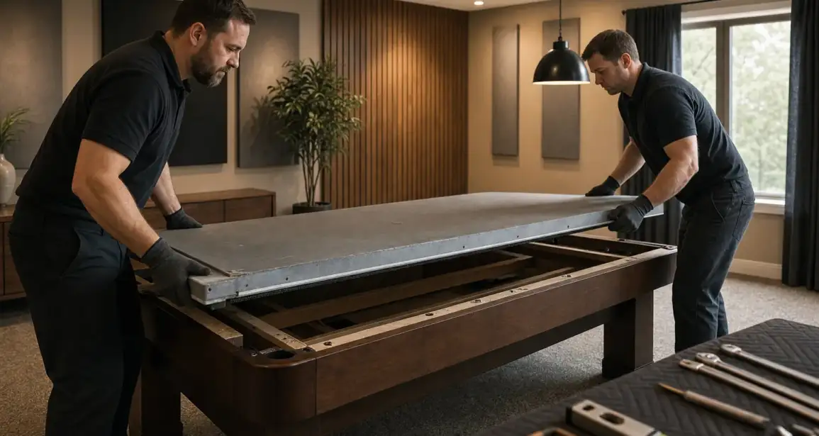 How to Disassemble a Pool Table and Store It Safely