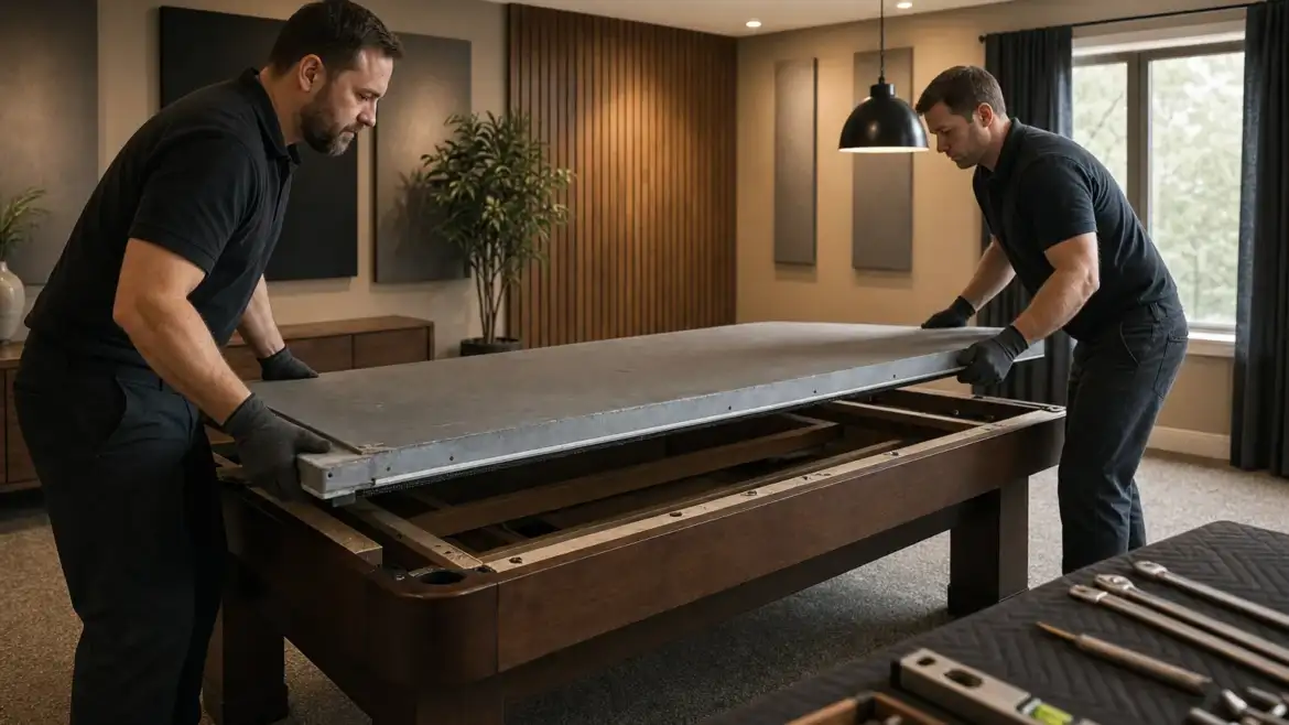 How to Disassemble a Pool Table and Store It Safely
