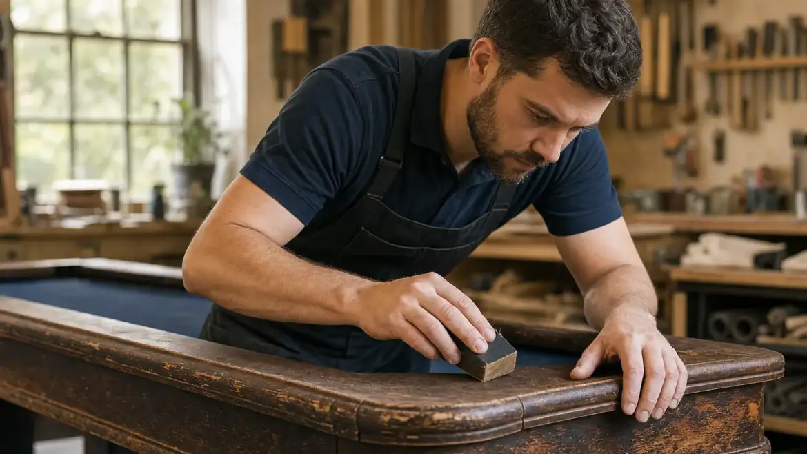 Pool Table Restoration Cost and Timeline