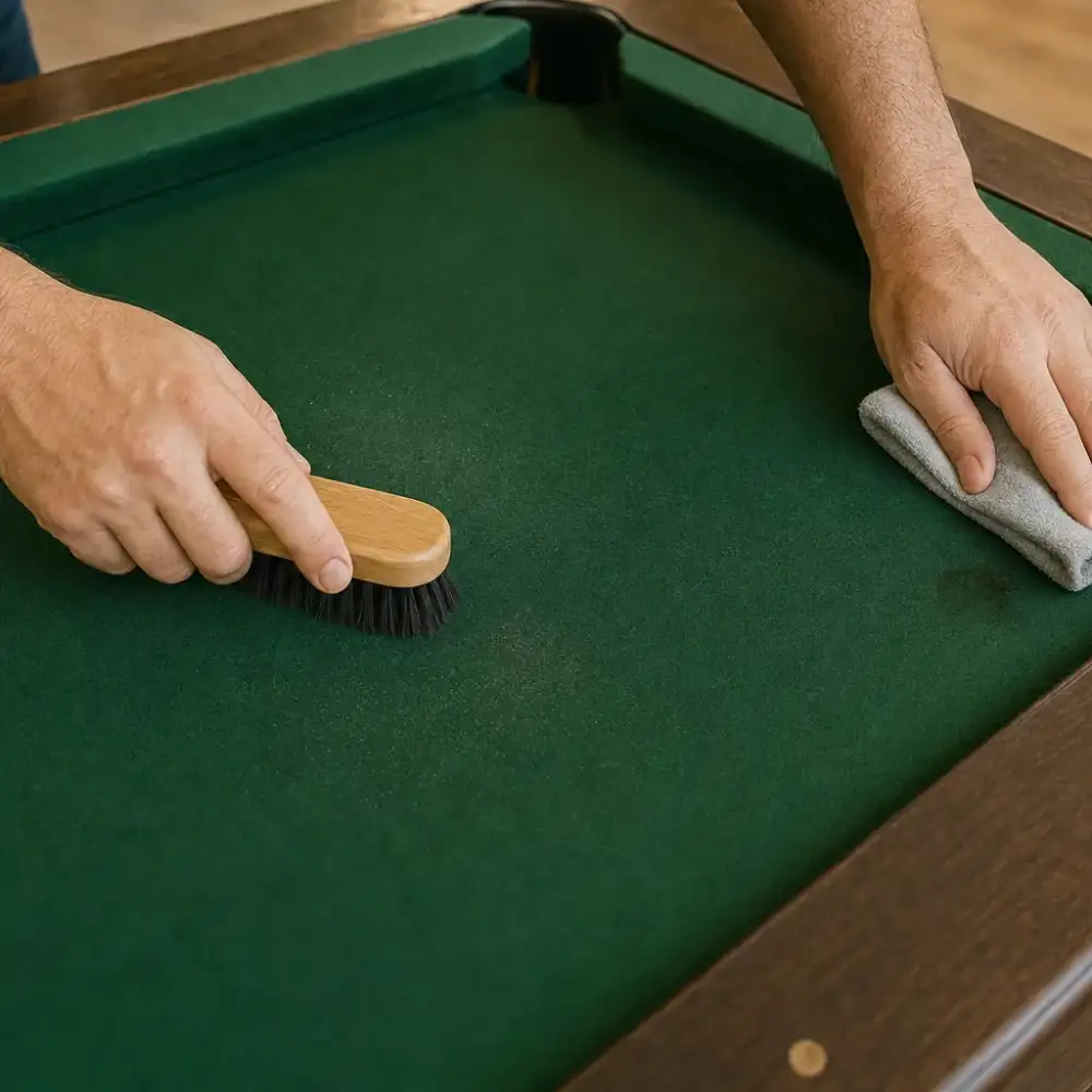 How to Clean Pool Table Felt and Repair Stains