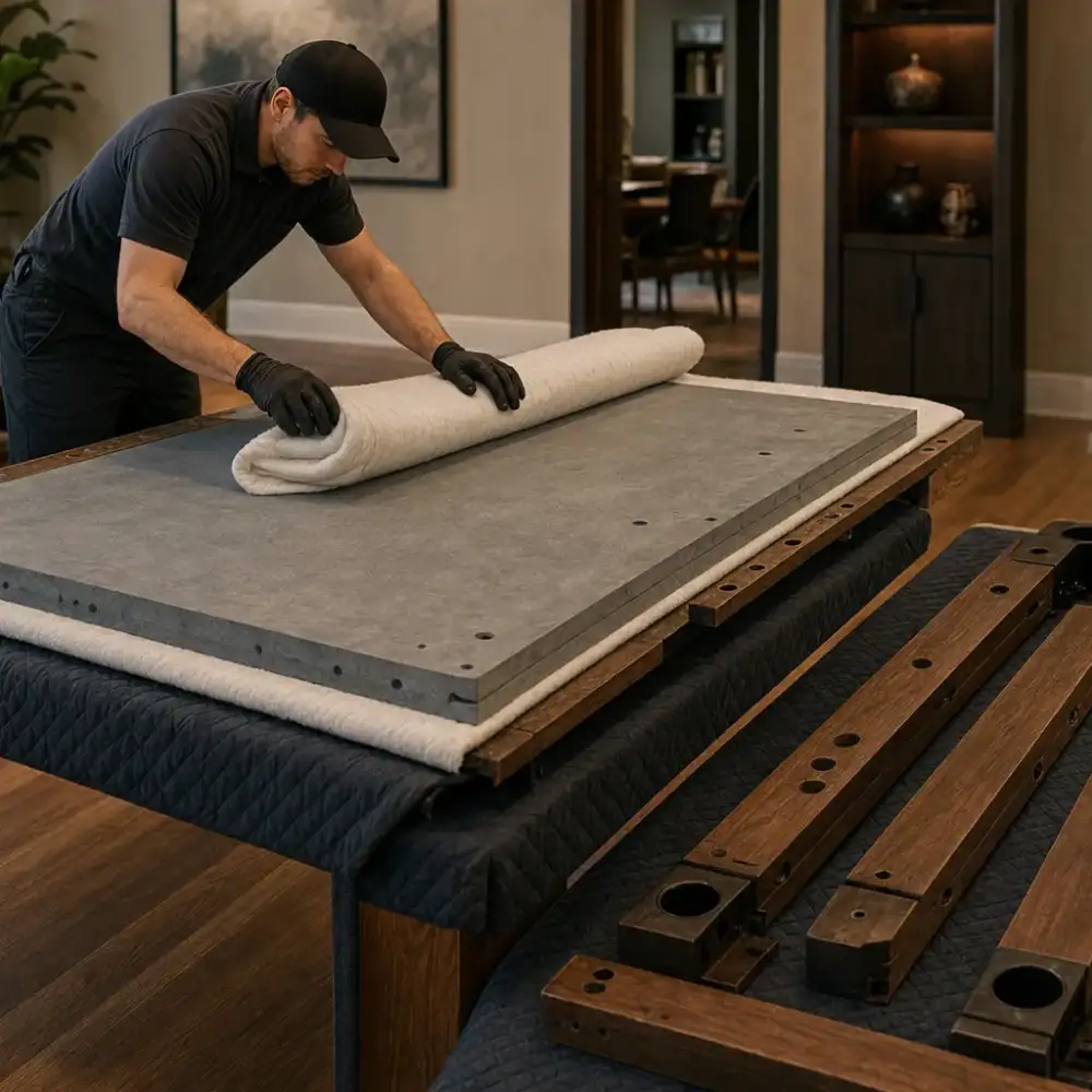 Moving a Pool Table Within Your Home