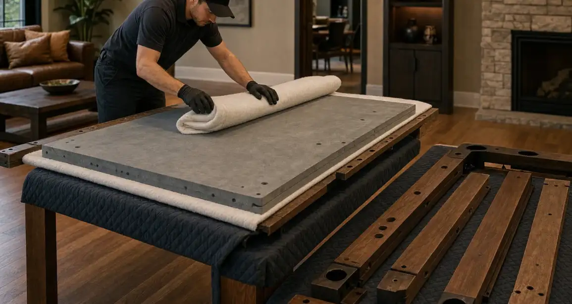 Moving a Pool Table Within Your Home