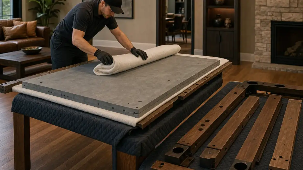 Moving a Pool Table Within Your Home