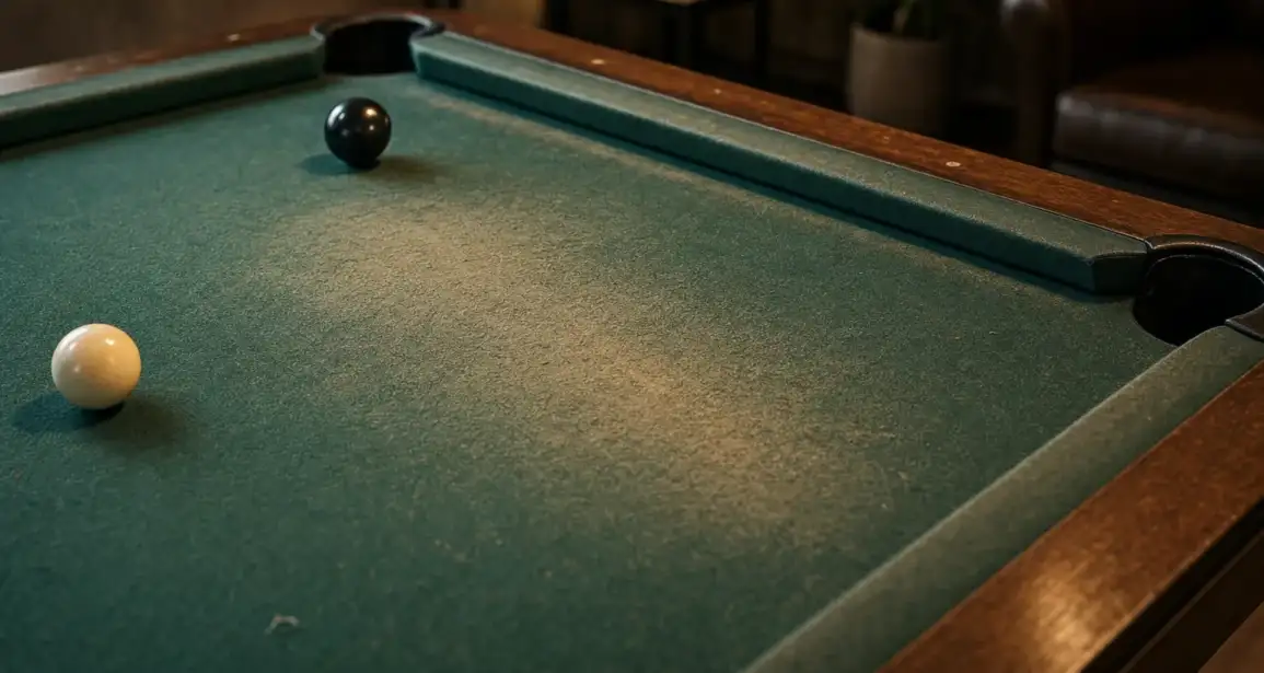 Pool Table Cloth Wear Patterns and What They Mean