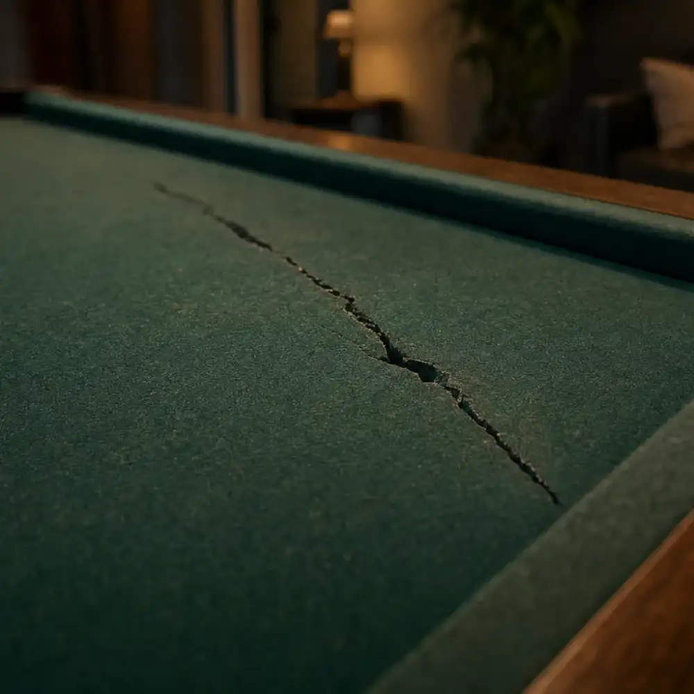 Slate Pool Table Cracks: When to Repair or Replace