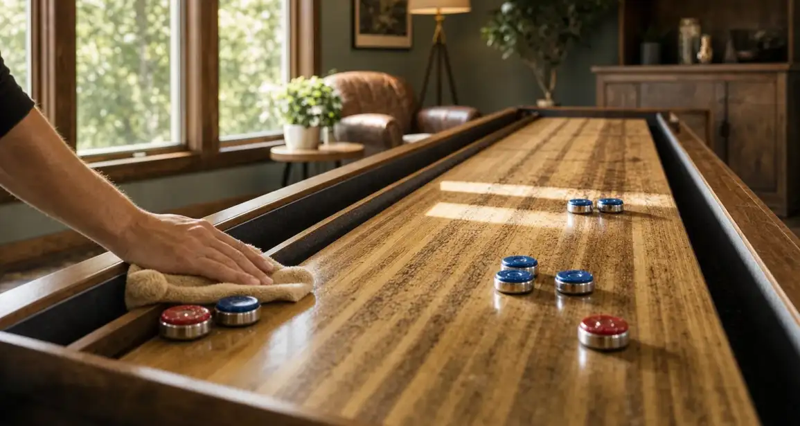 Shuffleboard Table Maintenance and Care Tips