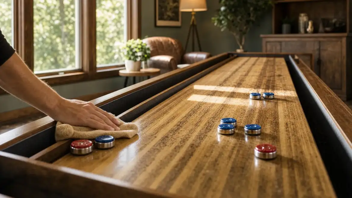 Shuffleboard Table Maintenance and Care Tips